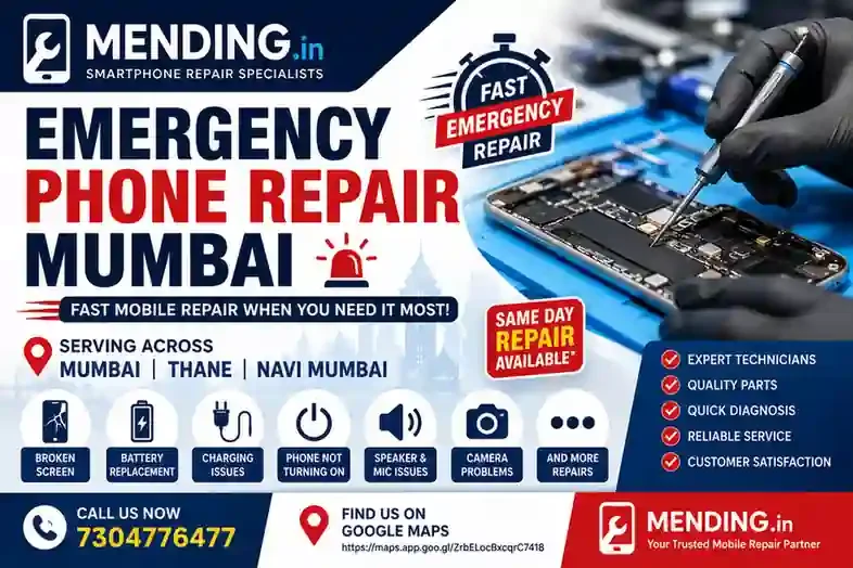 Emergency Phone Repair Mumbai | Fast Mobile Repair | MENDING.in