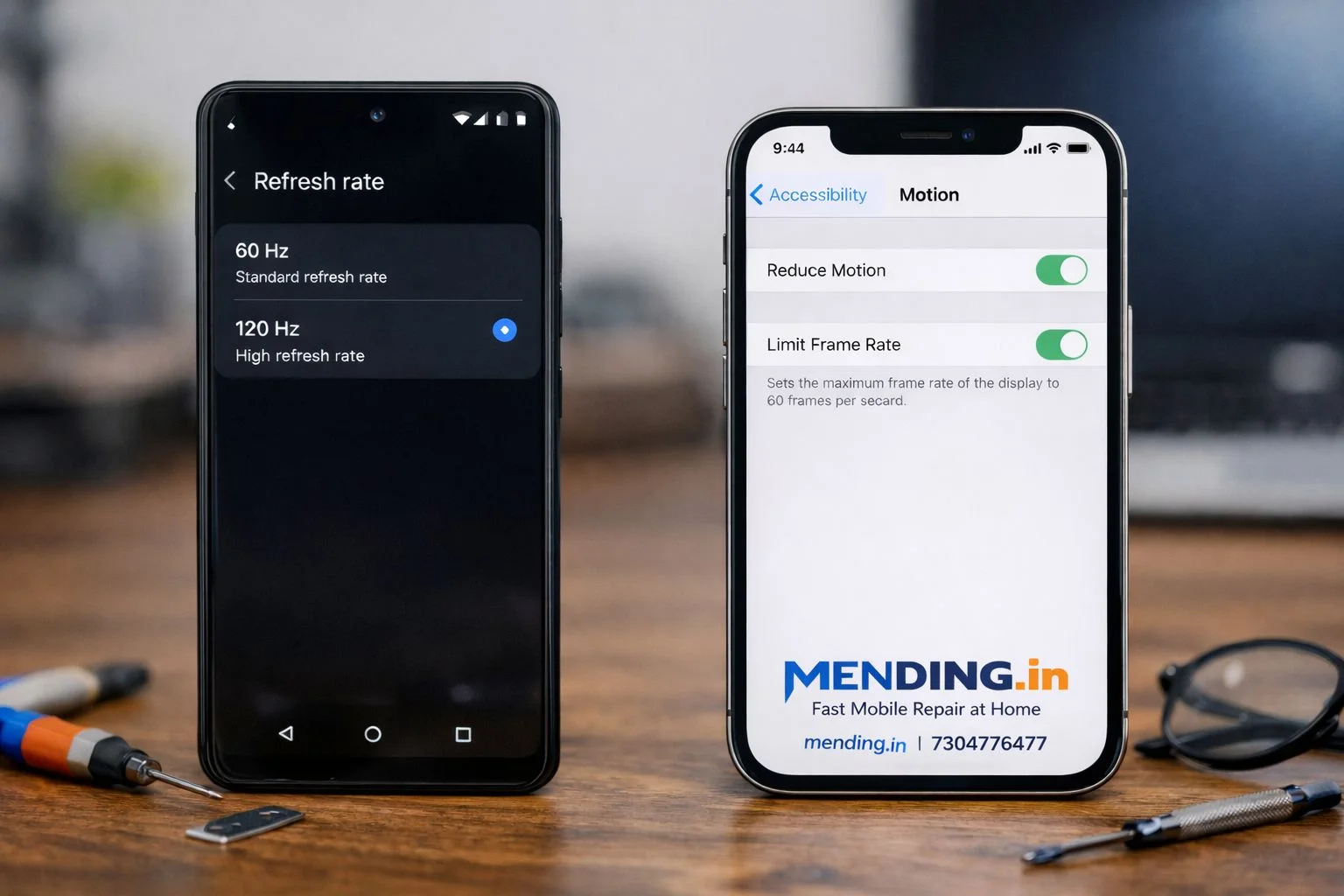 How to Check Mobile Screen Refresh Rate (Android & iPhone) – Complete Guide