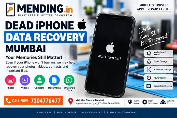 Dead iPhone Data Recovery Mumbai – Recover Data from a Non-Working iPhone