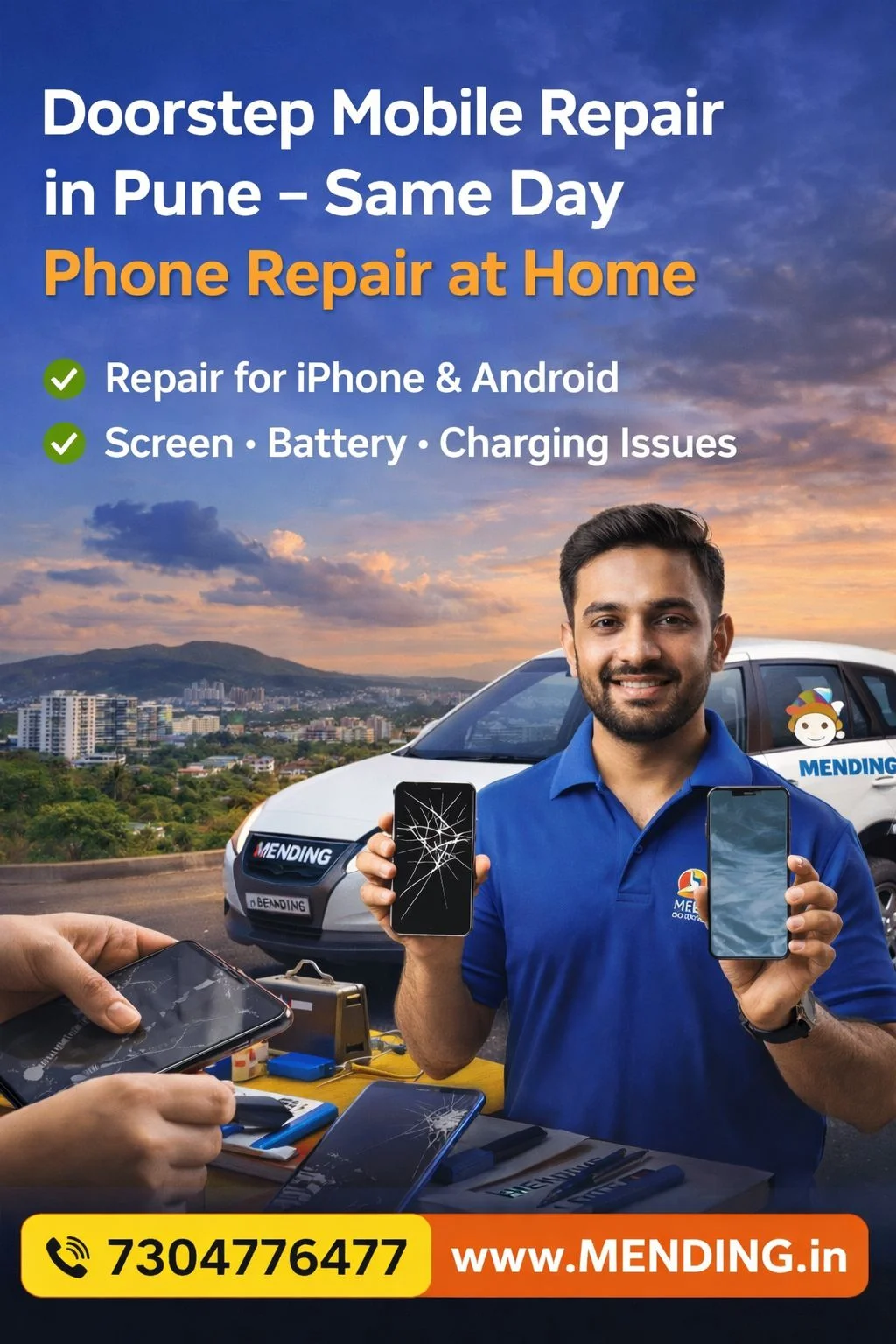 Doorstep Mobile Repair in Pune – Same Day Phone Repair at Home