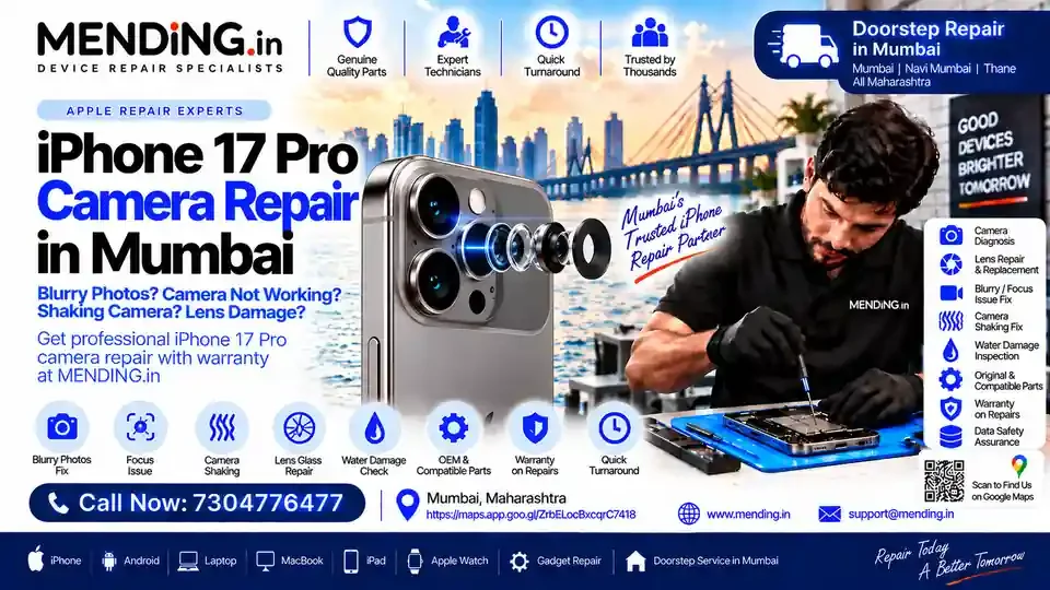 iPhone 17 Pro Camera Repair in Mumbai: Cost & Service