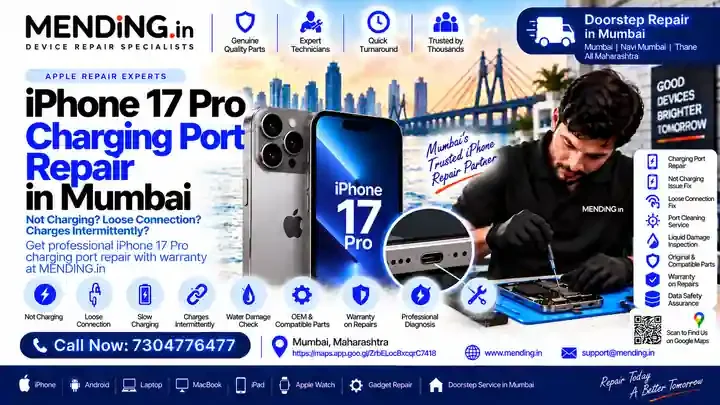 iPhone 17 Pro Charging Port Repair in Mumbai: Cost & Service
