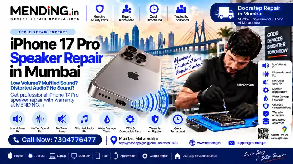 iPhone 17 Pro Speaker Repair in Mumbai: Cost & Service