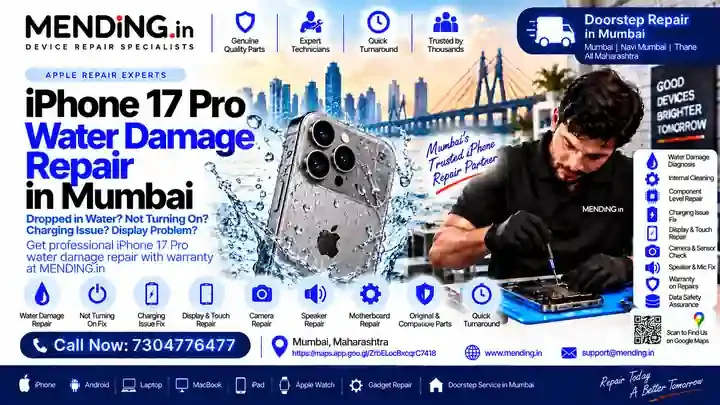iPhone 17 Pro Water Damage Repair in Mumbai: Cost & Service