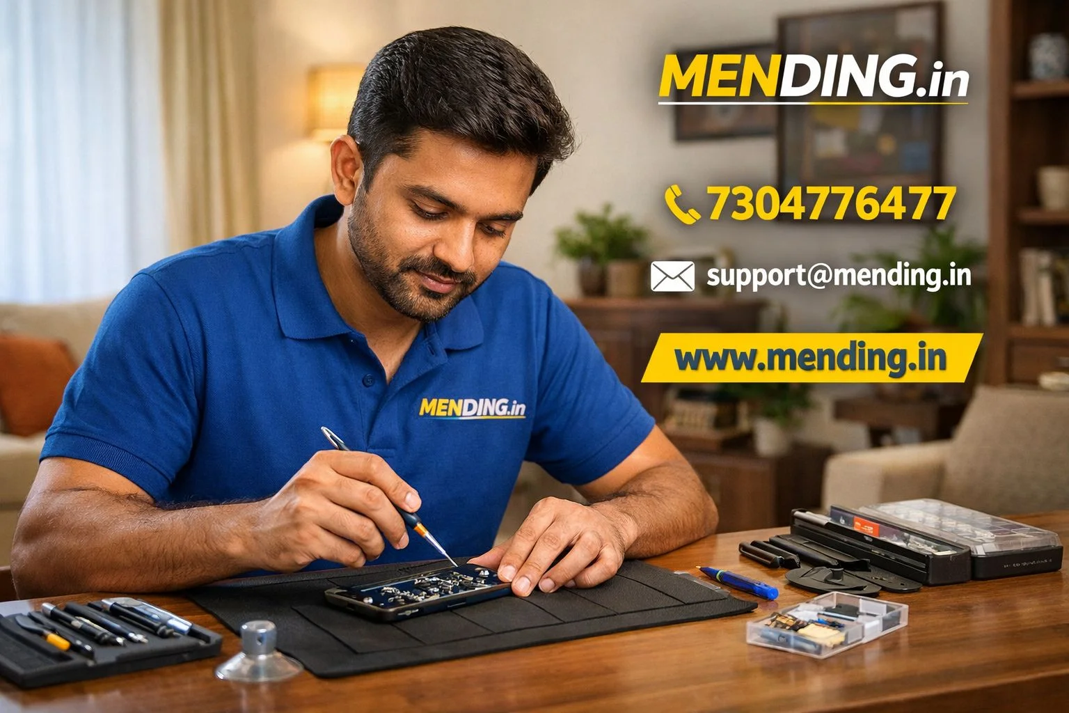 Mobile Repair Maharashtra – Doorstep Phone Repair Service | MENDING.in