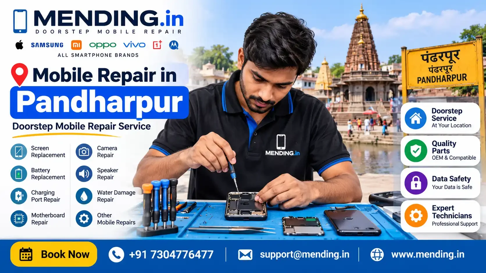 Mobile Repair in Pandharpur Near Me | Doorstep Service in 30 Minutes