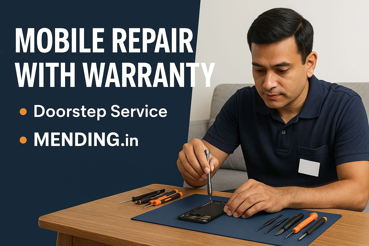 Mobile Repair with Warranty – Safe Doorstep Phone Repair You Can Trust