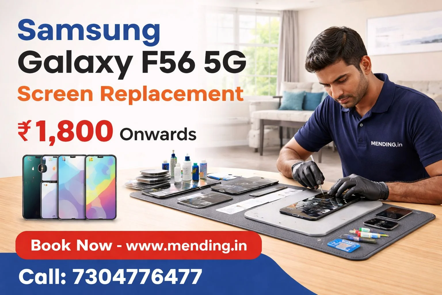 Samsung Galaxy F56 5G Display Replacement Cost in India (2026 Guide)