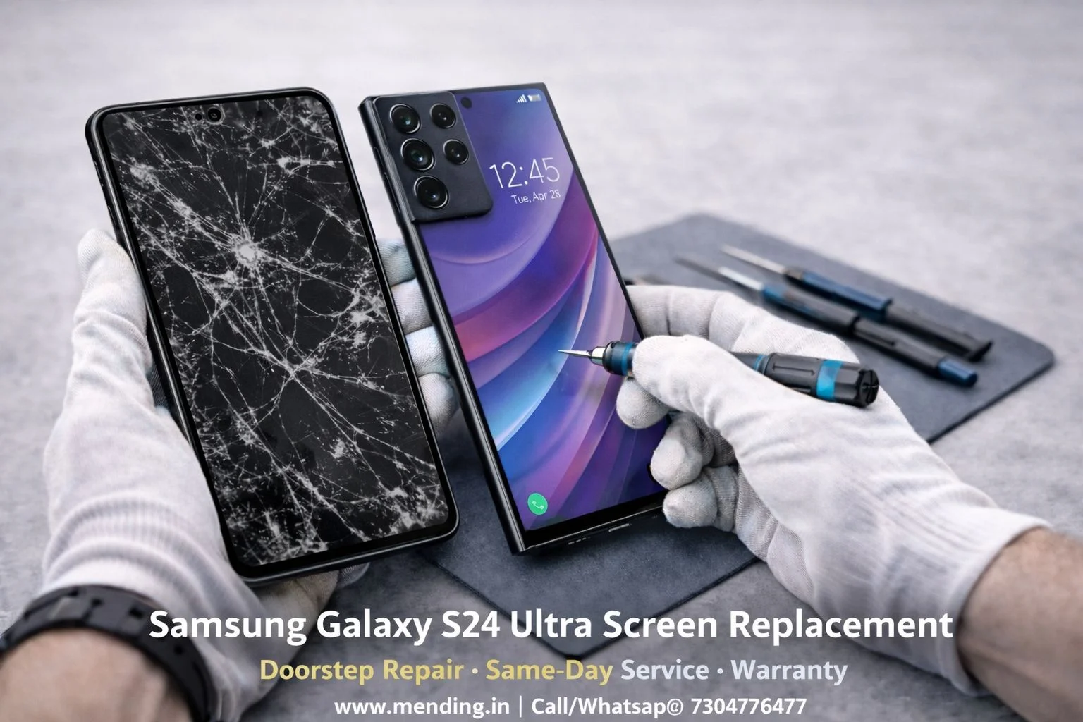 Samsung Galaxy S24 Ultra Screen Replacement Cost in India