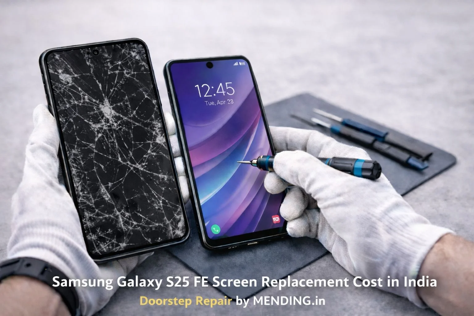 Samsung Galaxy S25 FE Screen Replacement Cost in India