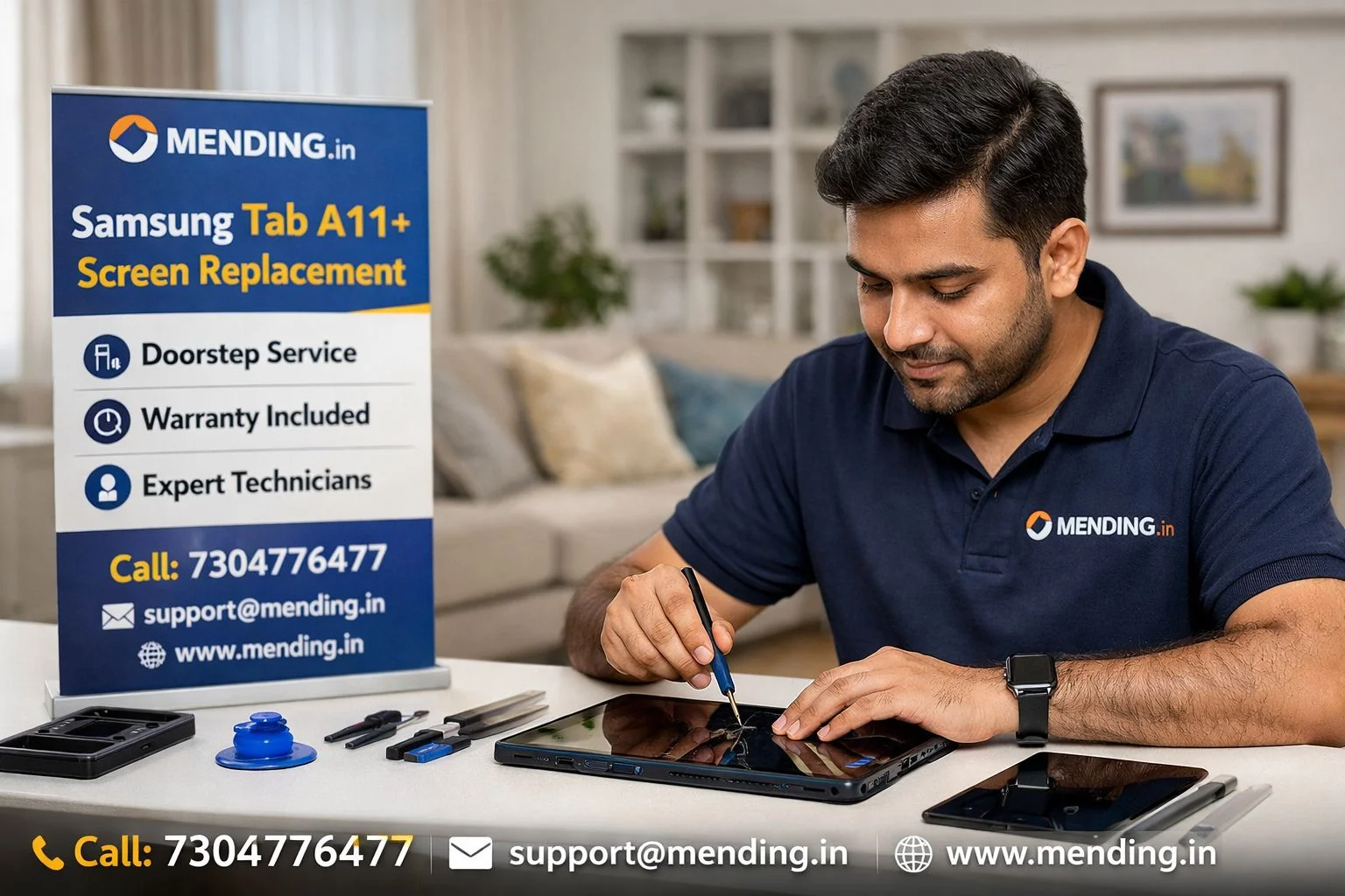 Samsung Galaxy Tab A11+ Display Replacement Cost | Screen Repair Near Me